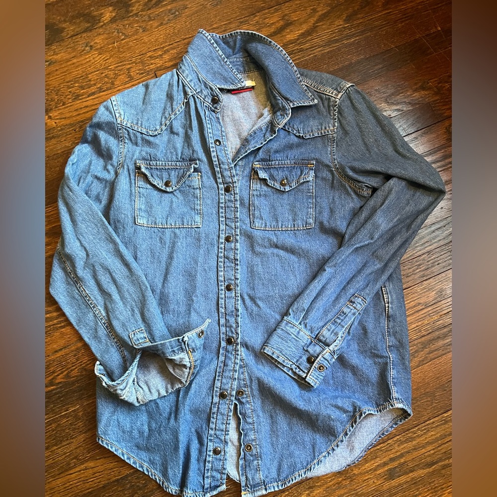 NEW ZARA Denim Shirt